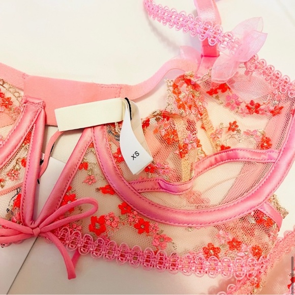 For Love & Lemons Love Bouquet Lingerie Set - Picture 12 of 14